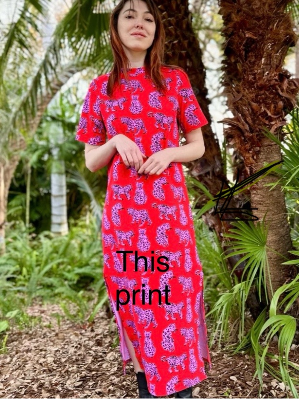 Nooworks “River” dress in Sondler Cat - Picture 3 of 4